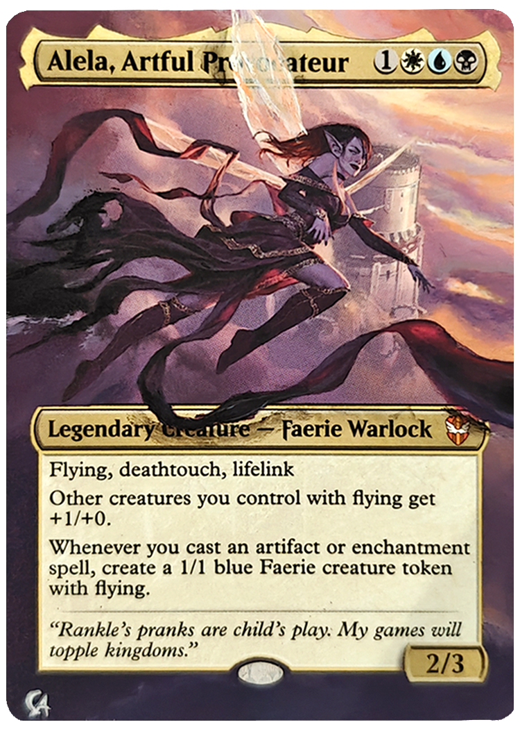 Alela, Artful Provocateur