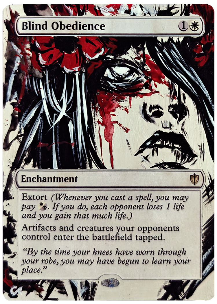 Blind Obedience – Ink