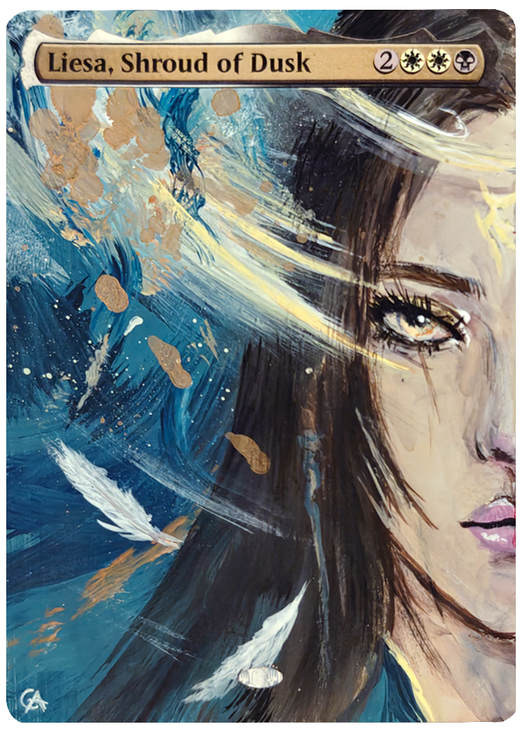 Liesa, Shroud of Dusk – Face Left