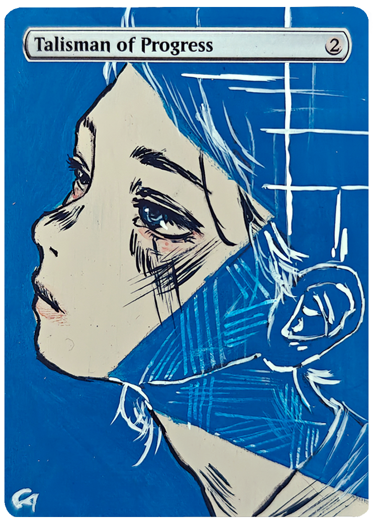 Talisman of Progress – Blue